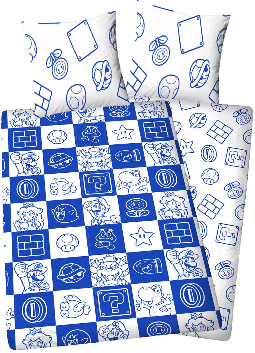 Nintendo Super Mario Bettwäsche | 2-teiliges Set