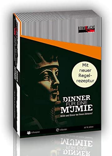 Krimi Küche - Dinner für eine Mumie | Ägypten Krimi-Dinner Spiel