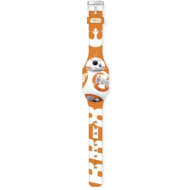 Star Wars BB-8 LED-Armbanduhr – Offiziell lizenzierte Digitaluhr