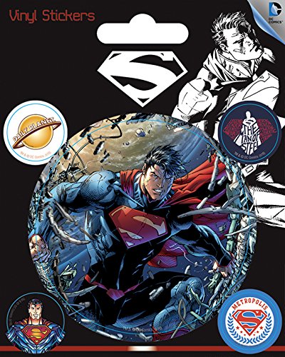 DC Universe - Superman - 5er Stickerset