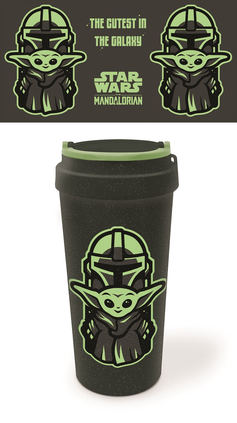 Star Wars - The Mandalorian Coffee to Go Becher | Stylischer Becher für Fans und Sammler