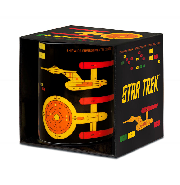 Star Trek Starship Graph Tasse – Hochwertige Porzellantasse für Fans