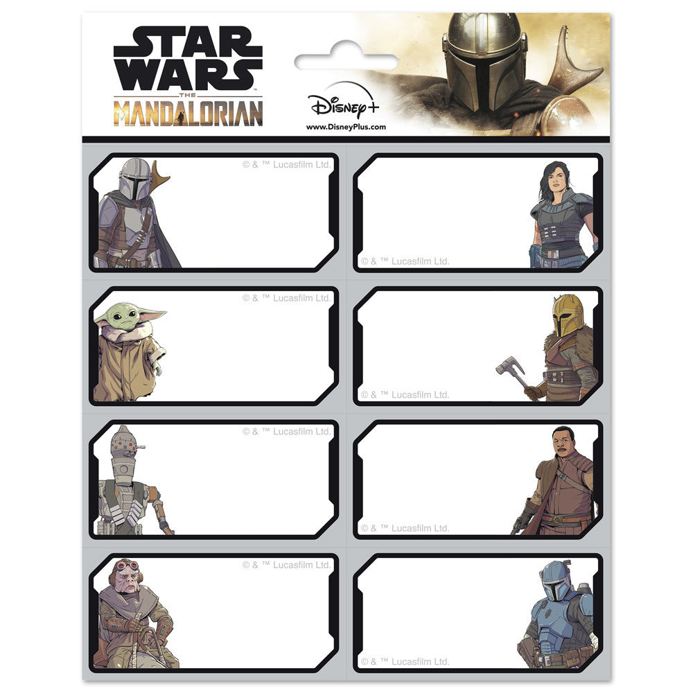 Star Wars: The Mandalorian Aufkleber-Set – Galaktische Designs