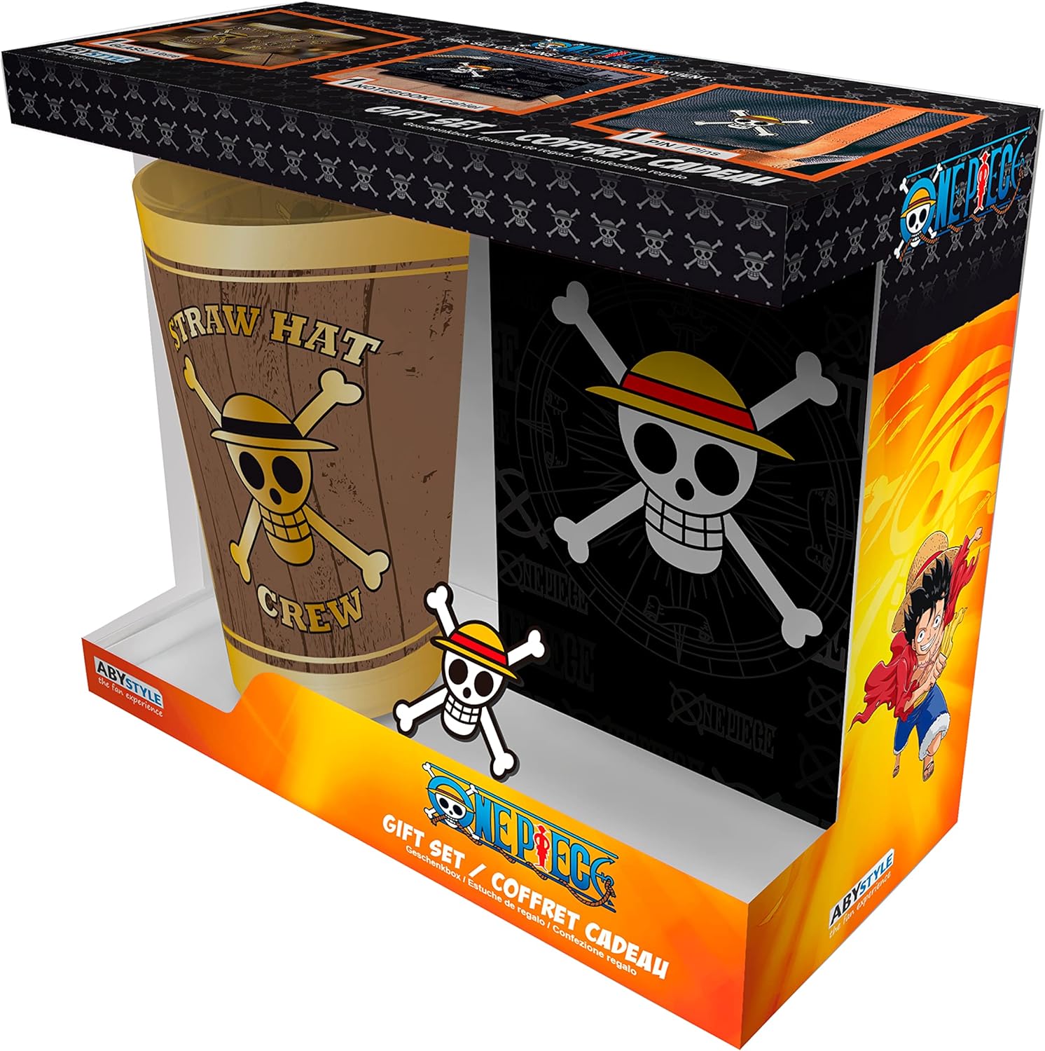 One Piece - Strohhut Piraten Geschenkset | Offizielles One Piece Merchandise