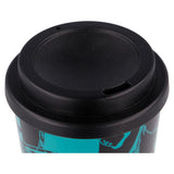 Dragon Ball - Coffee-To-Go-Becher (schwarz/türkis)