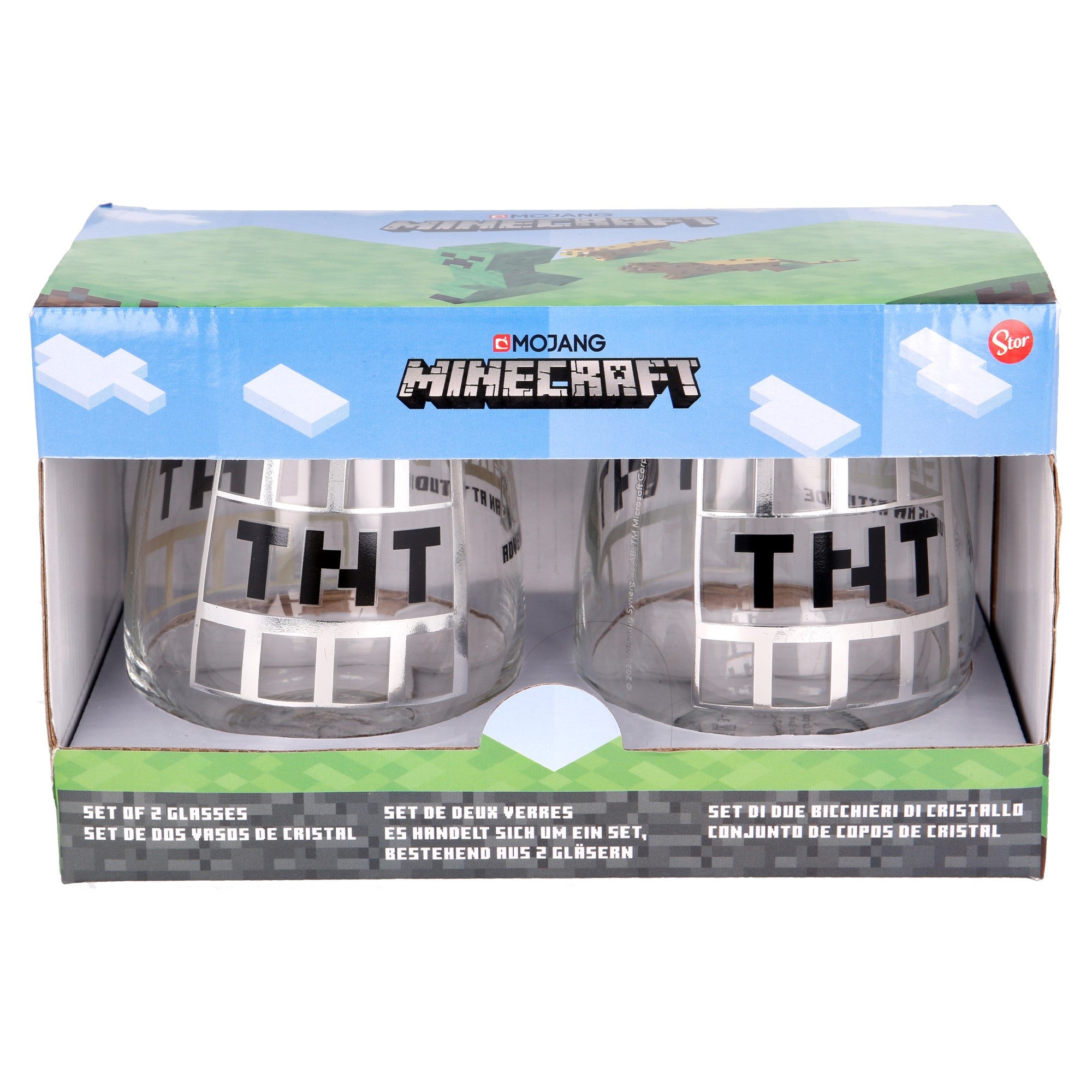 Minecraft - Gläser Set - TNT