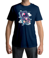 Gameboy T-Shirt, Zelda, Kirby, Super Mario, nerdshirt
