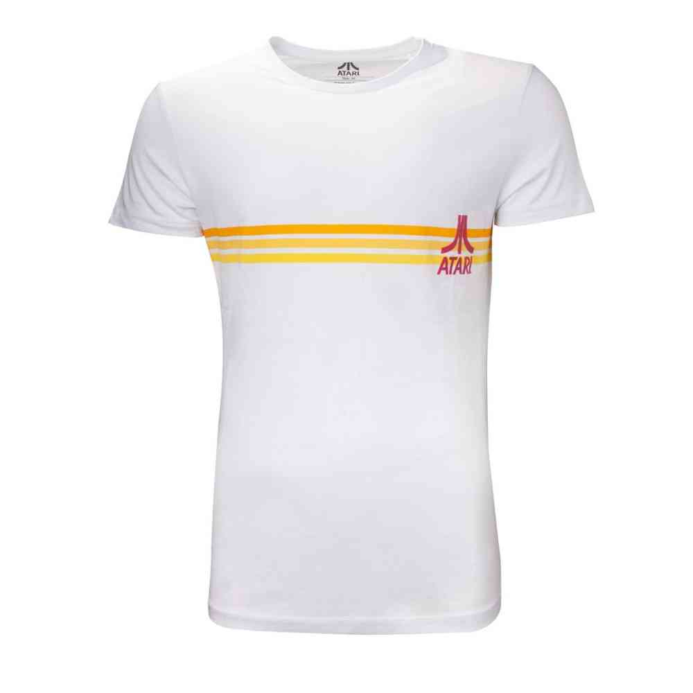 Atari - Striped Logo - T-Shirt
