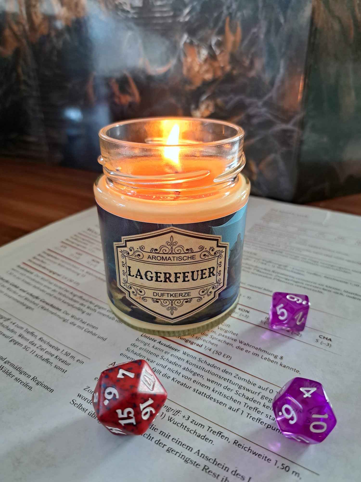 Rollenspiel Duftkerzen Abenteurer Bundle - 4er-Set + GRATIS Extras
