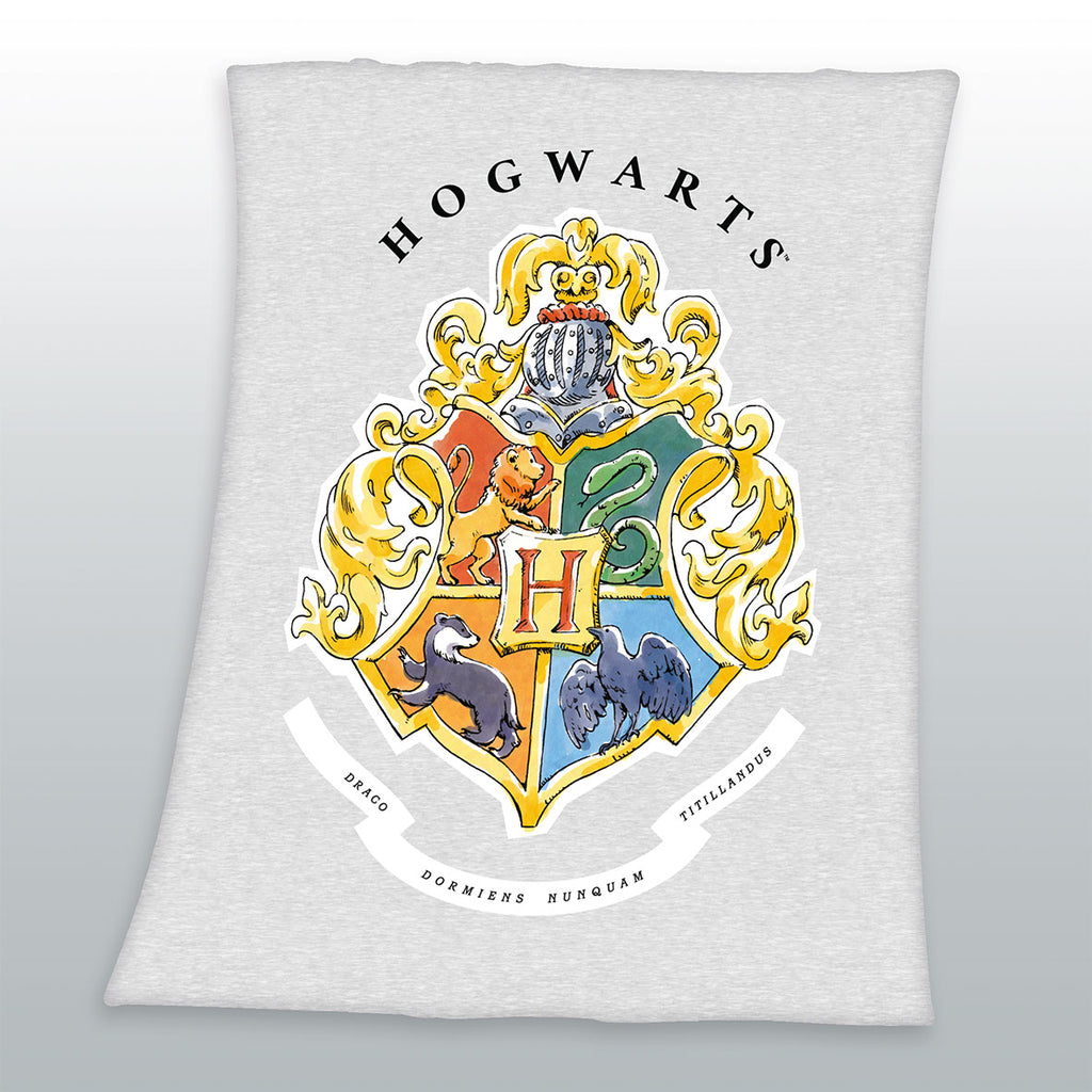 Harry Potter - Fleecedecke Hogwarts (130 x 160 cm)