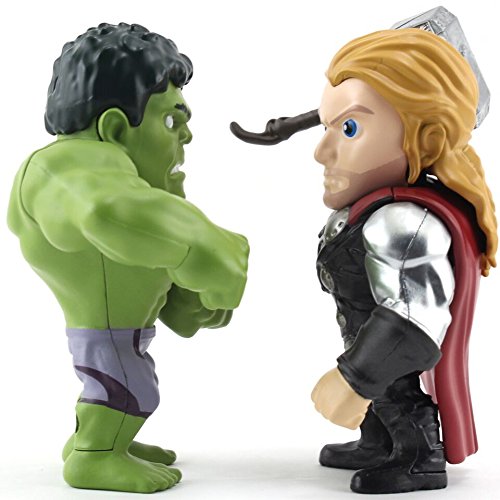 Marvel - Metals Hulk und Thor Figur