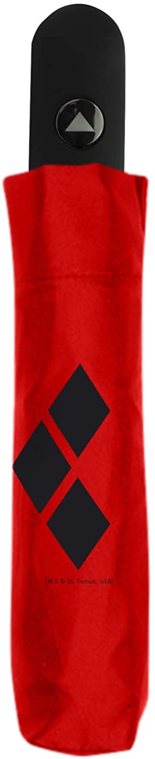 DC Comics  - Automatik Regenschirm in Kuppelform - Harley Quinn