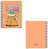 Star Wars - The Mandalorian Baby Yoda A5 Ring-Notizbuch