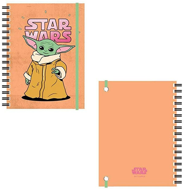 Star Wars - The Mandalorian Baby Yoda A5 Ring-Notizbuch