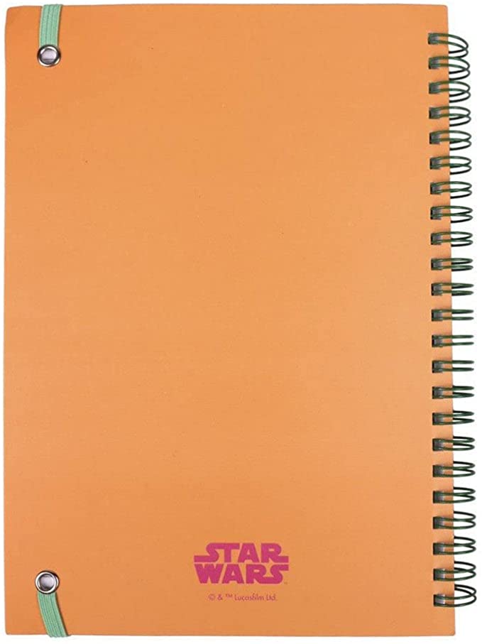 Star Wars - The Mandalorian Baby Yoda A5 Ring-Notizbuch