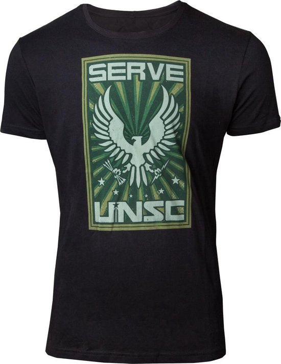 Halo Serce Unsc T-shirt, Nerd T-shirt