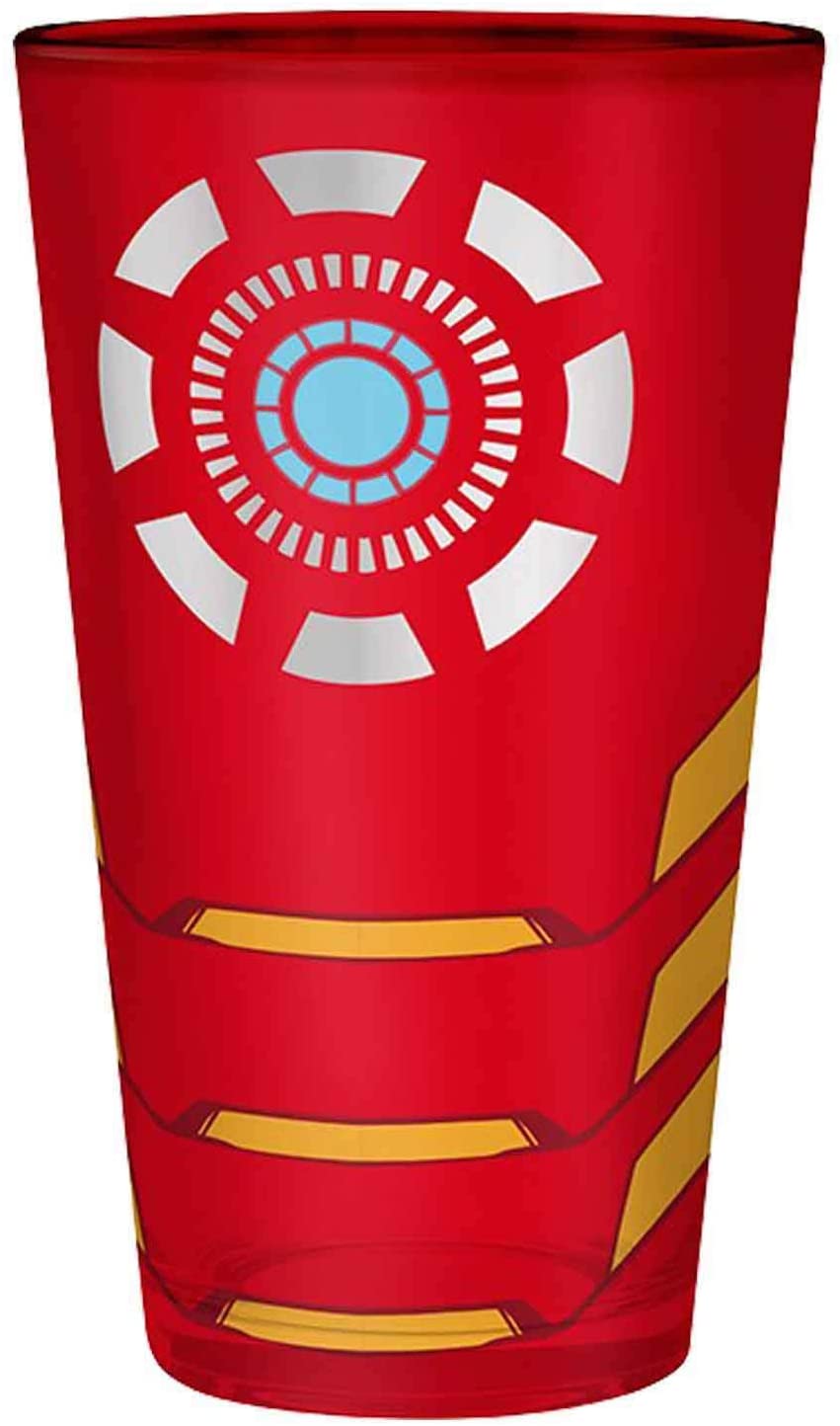 Iron Man - Rotes XXL Trinkglas