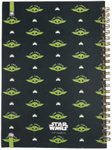 Star Wars - The Mandalorian Baby Yoda Muster A5 Ring-Notizbuch