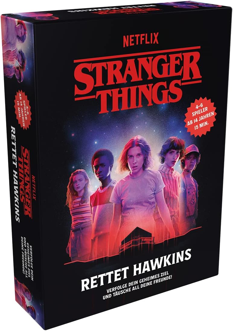 Stranger Things Gesellschaftsspiel Rettet Hawkins