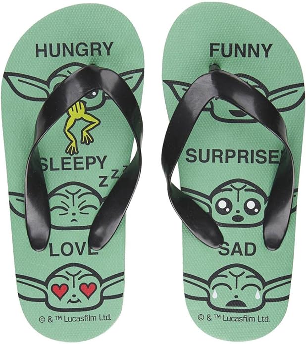 Star Wars - Baby Yoda Flip Flops für Kinder