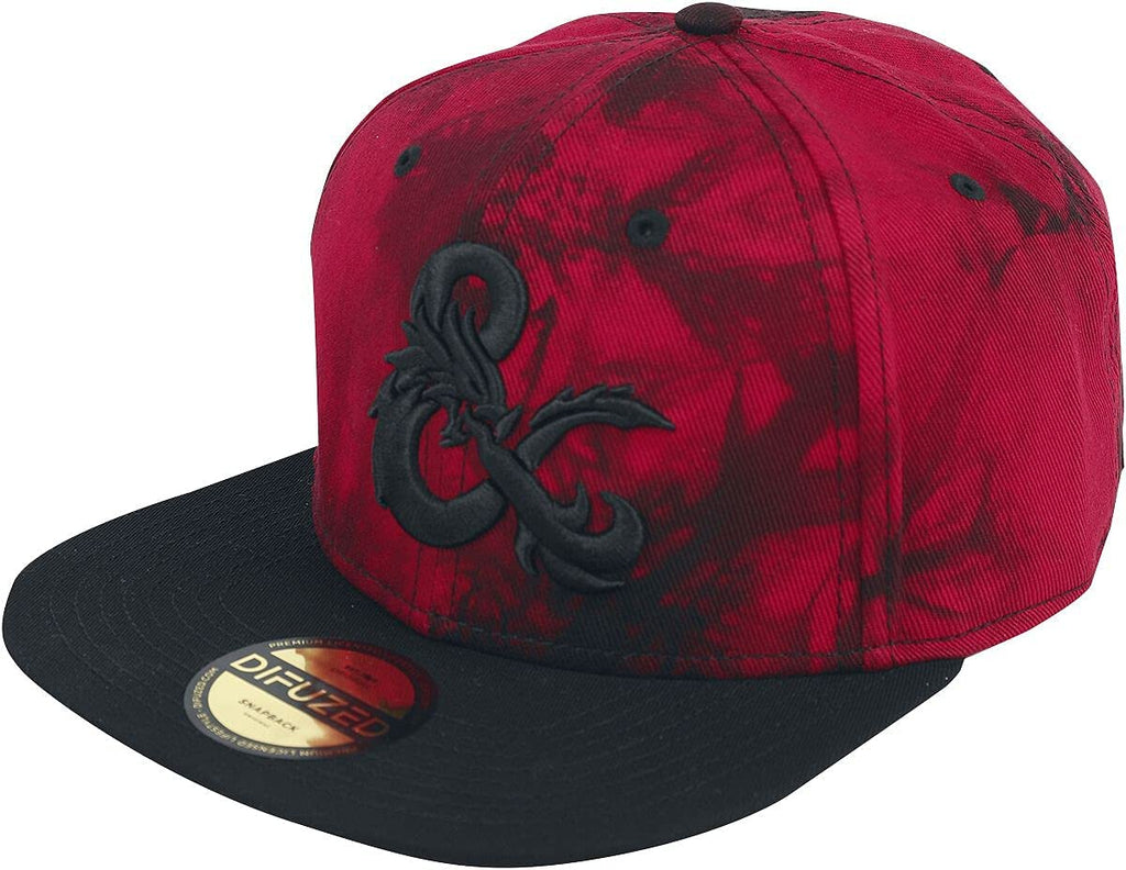 Dungeons & Dragons -  Logo Snapback Rot