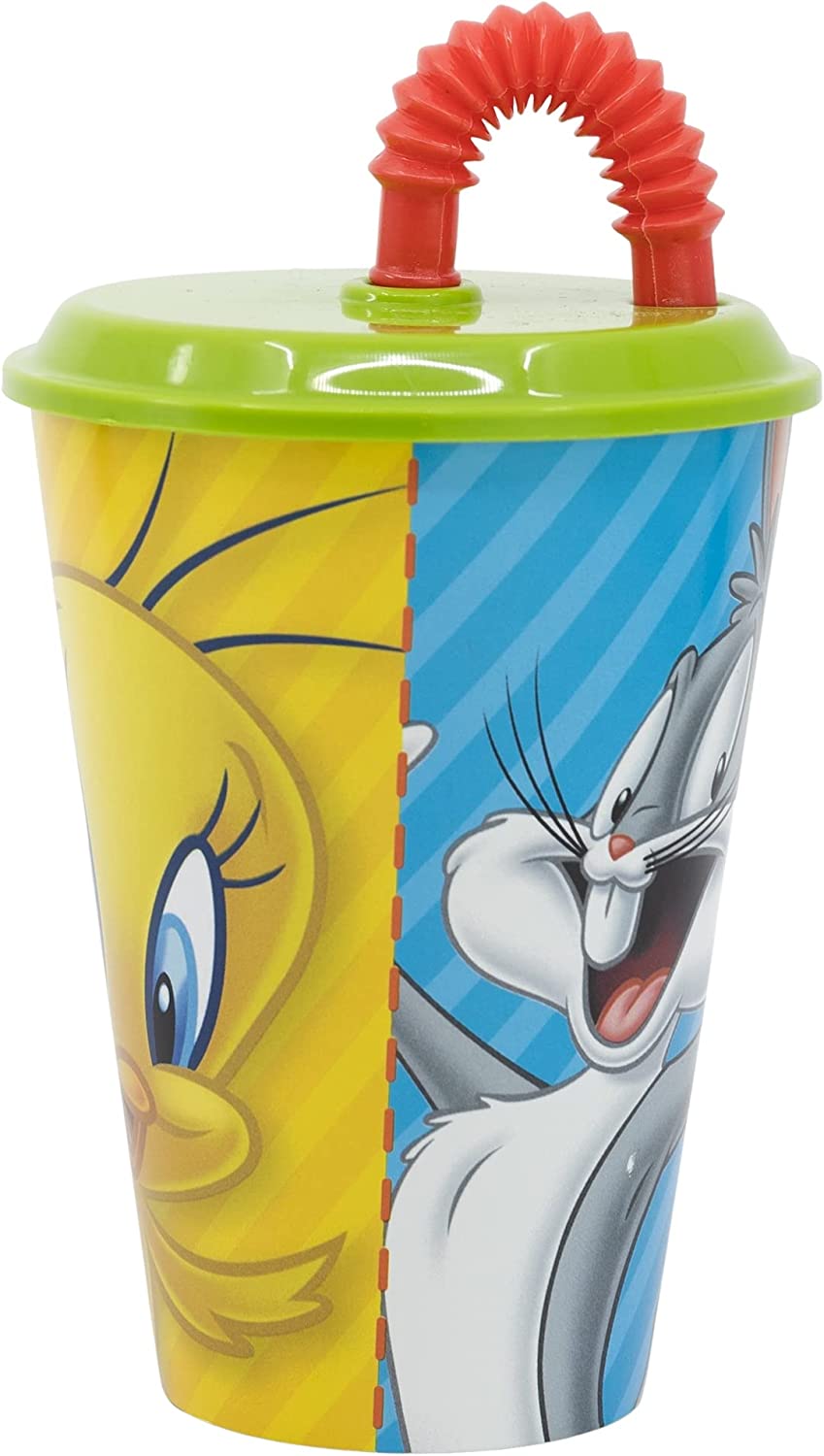 Looney Tunes - Trinkbecher mit Strohhalm