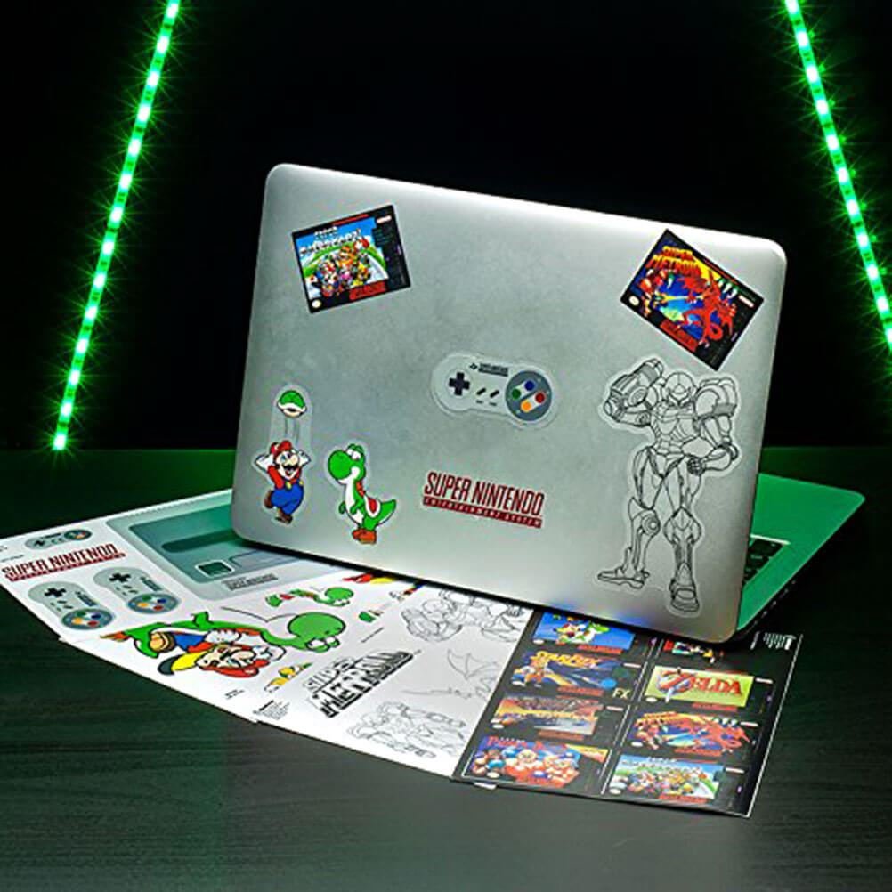 Super Nintendo - Tech Sticker - Gadget Aufkleber