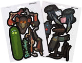 Rick and Morty - Magnet Set mit 20 Magneten
