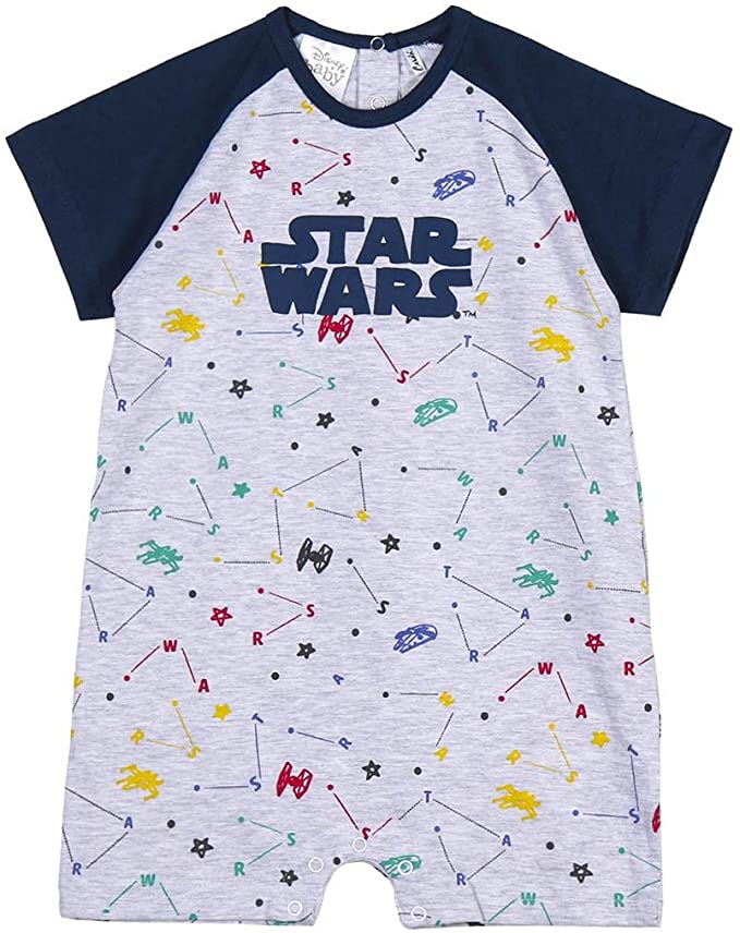Star Wars - Kurzarm Baby Strampler