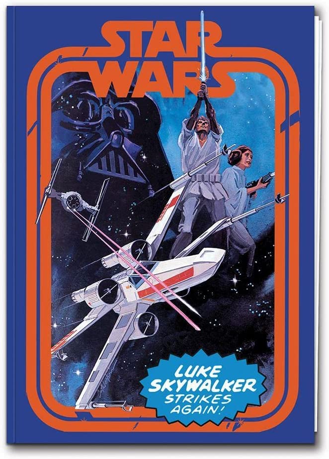 Star Wars - Luke Skywalker strikes Again - Schulheft - kariert