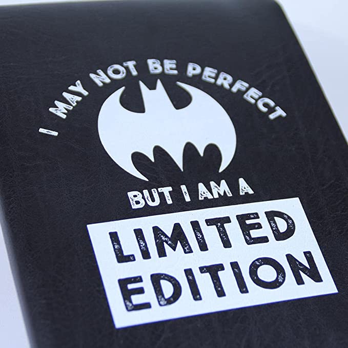 Batman - I may not be Perfect - A5 Notizbuch