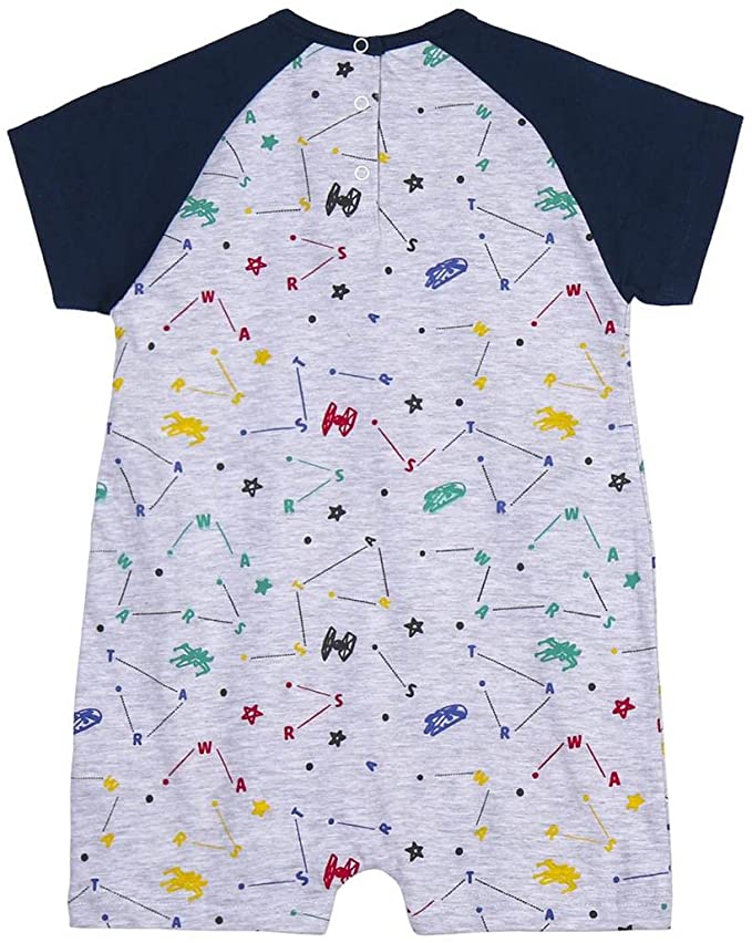 Star Wars - Kurzarm Baby Strampler