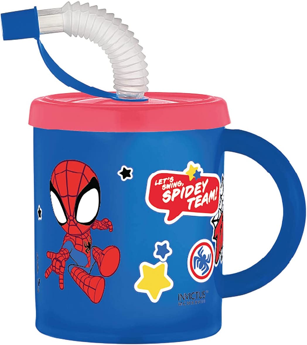 Spider-Man - Trinkbecher mit Strohhalm