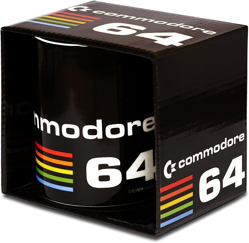 Commodore 64 Tasse Schwarz, Commodore 64 Mug