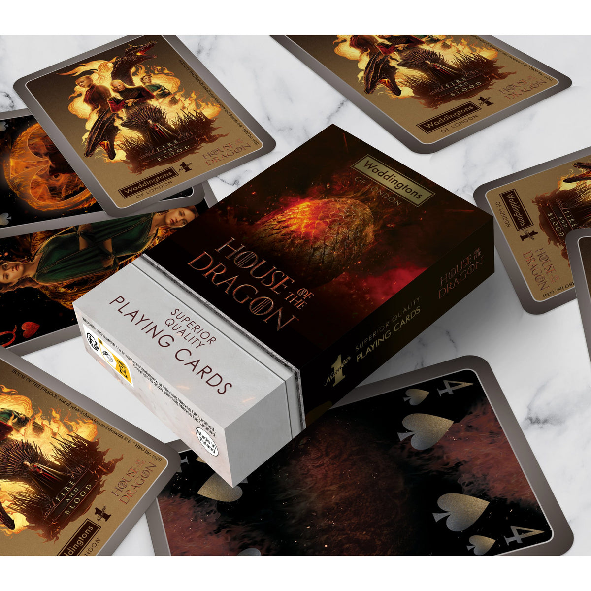 House of the Dragon Kartenspiel, Pokerspiel Game of Thrones