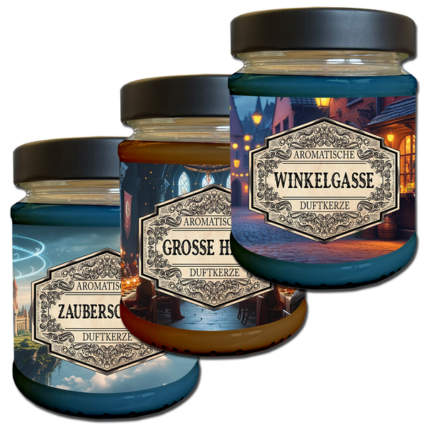Magisches 3er Duftkerzen Bundle - Fantasy Scents