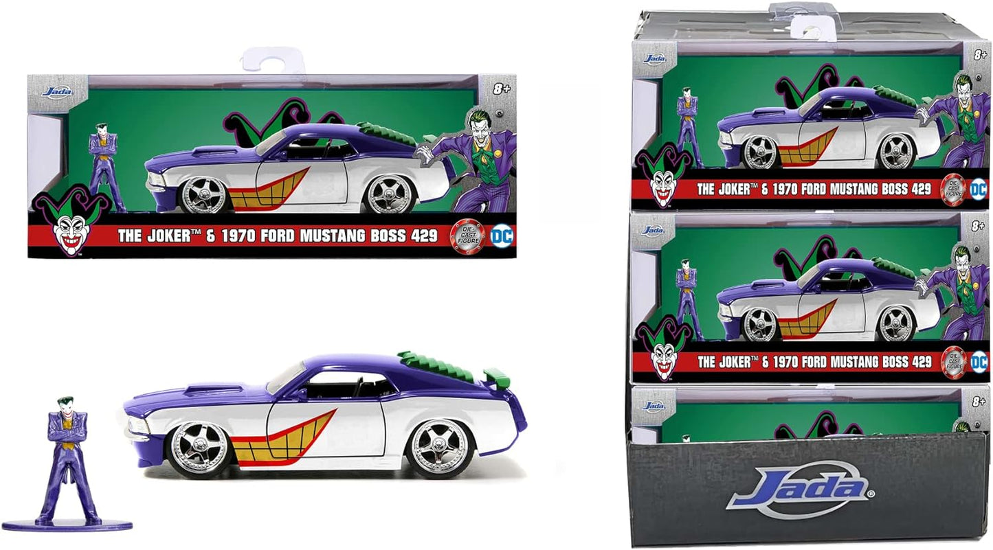 DC Universe - Joker & 1970 Ford Mustang Boss 429 Spielzeugauto