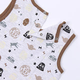 Star Wars - Ärmelloser Baby Strampler