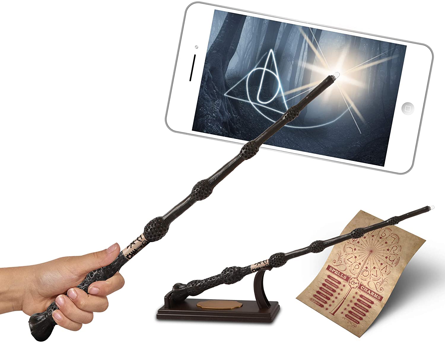 Harry Potter Elderstab replik, Lichtmalerei, Leuchtender Zauberstab