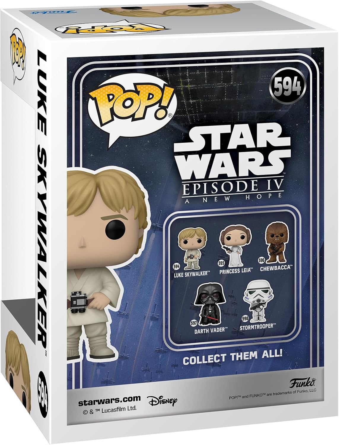 Funko PoP! Star Wars: Luke Skywalker - 594