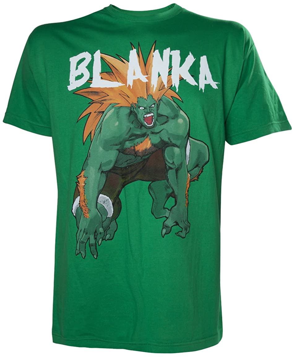 Street fighter Blanka T-shirt, Nerd T-shirt