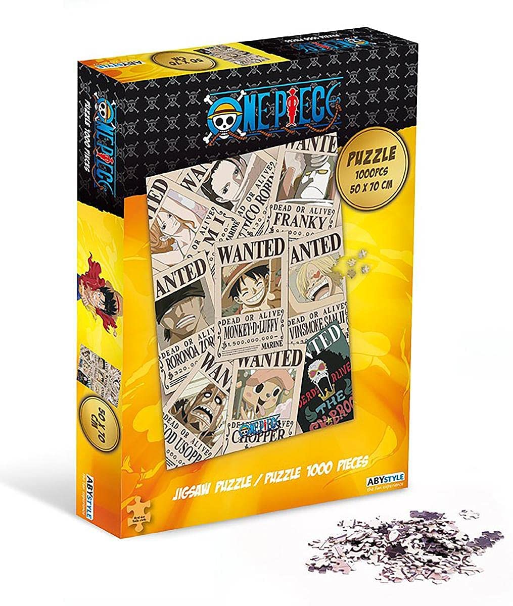 One Piece - Jigsaw puzzle 1000 Teile - Wanted