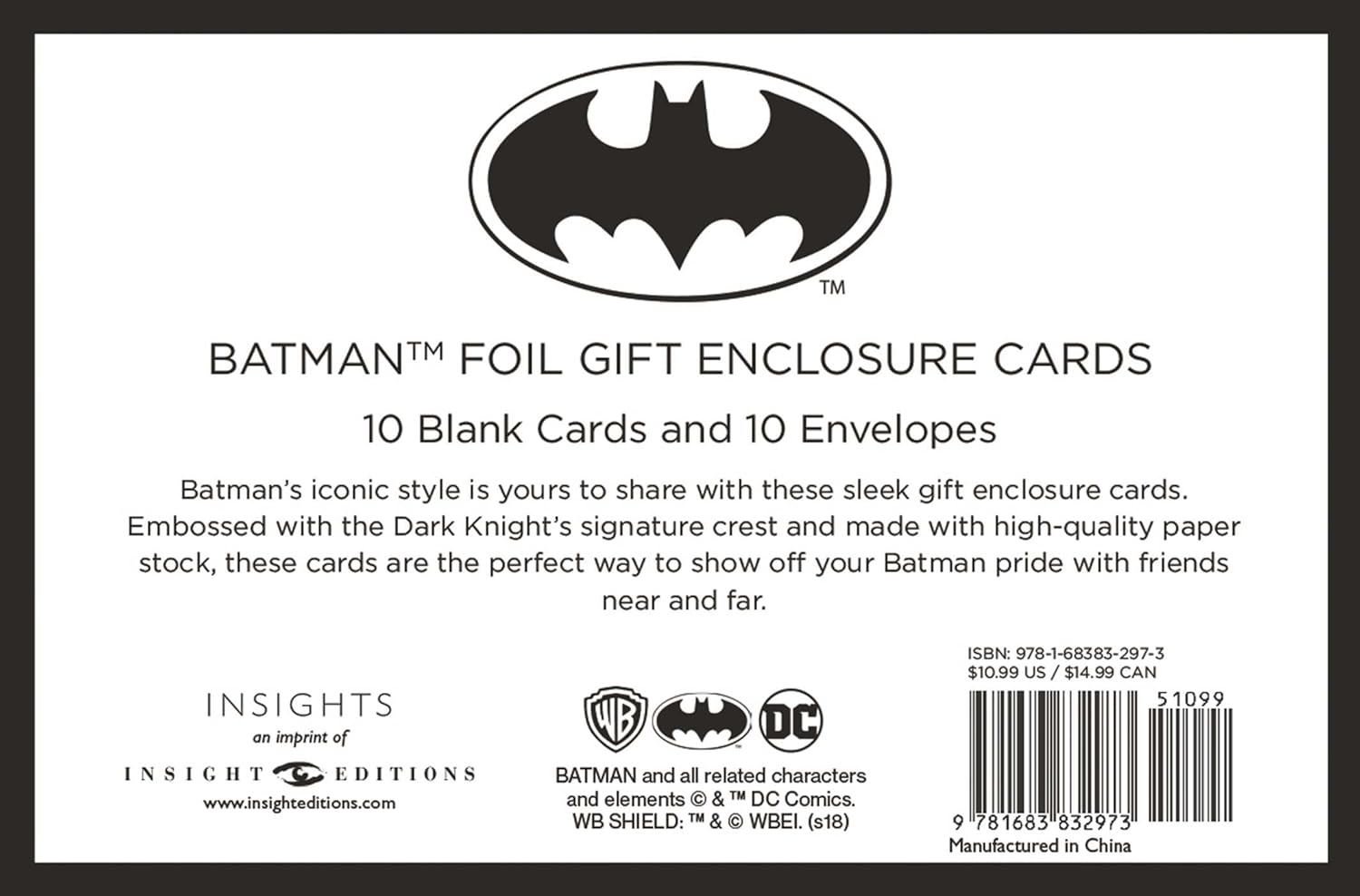 Batman - Postkarten Set