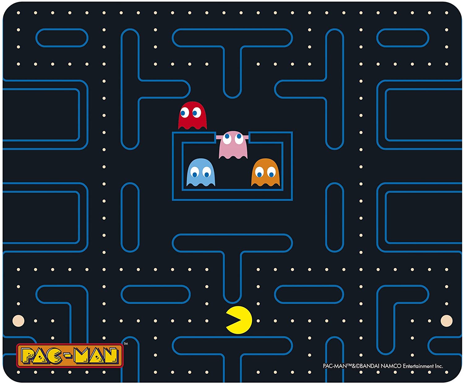 Pac-Man Mousepad – Retro Gaming-Essential für Fans – Lootchest Store