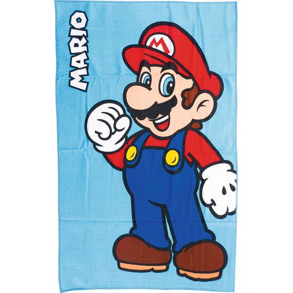 Super Mario - "Mario" Sporthandtuch 50 x 80 cm