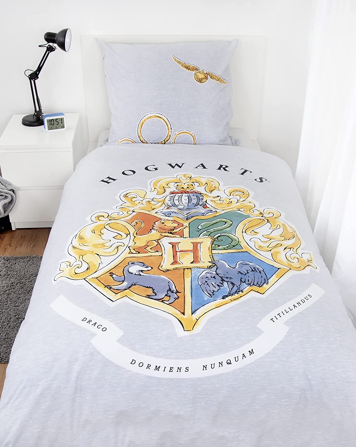 Harry Potter - Bettwäsche (Grau)