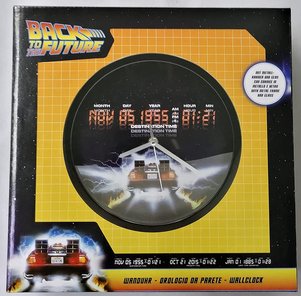 Zurück in die Zukunft - Wanduhr