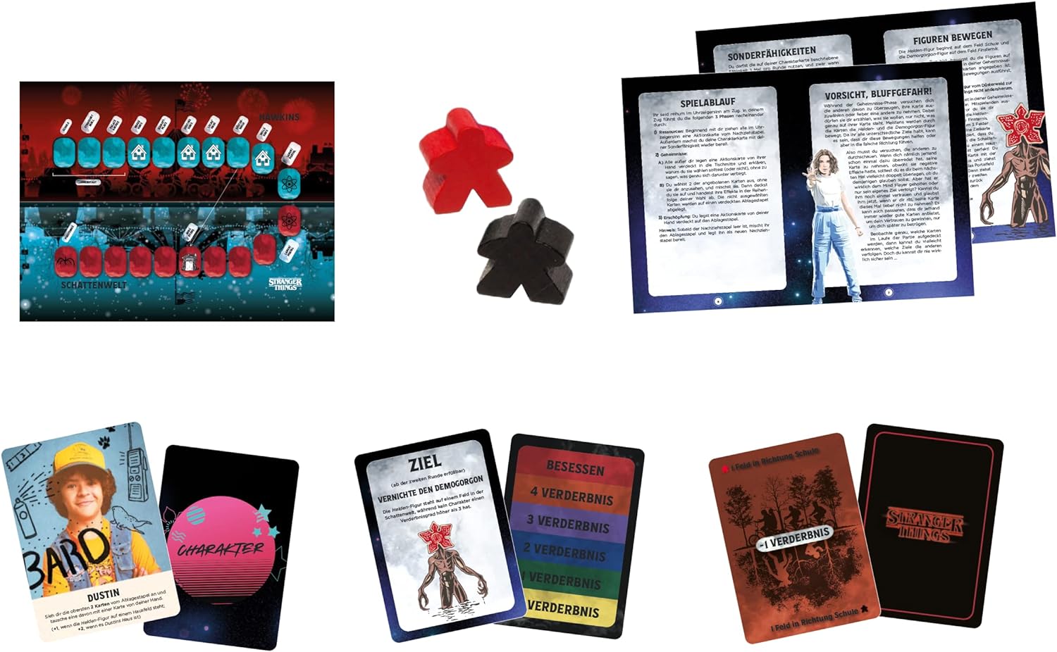 Stranger Things - Rettet Hawkins - Brettspiel