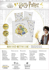 Harry Potter - Bettwäsche (Grau)
