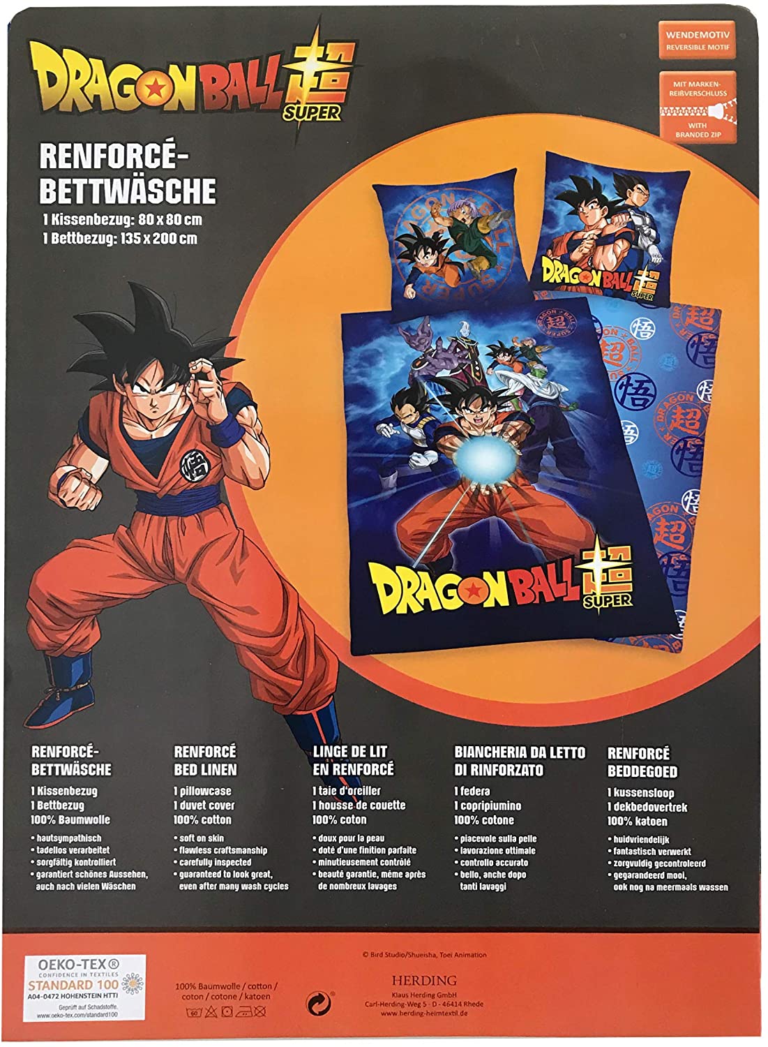 Dragonball Super - Bettwäsche